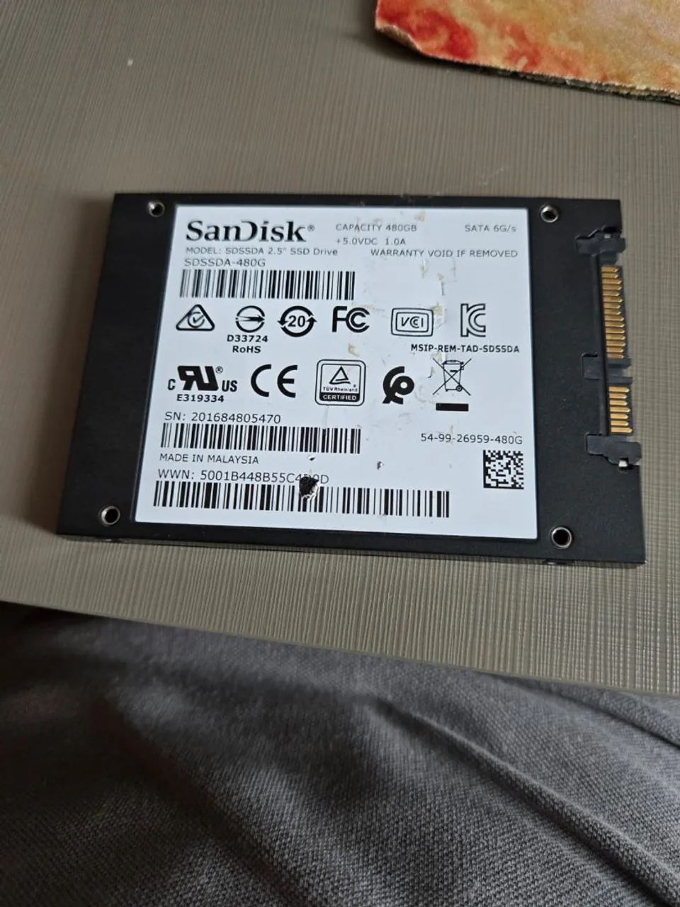 SSD SATA 512GB NOTBOOK - Foto 2