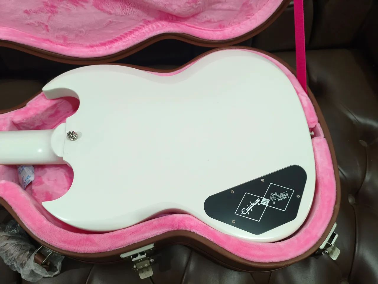 Epiphone SG 1961 Standard  Aged Classic White - Foto 5