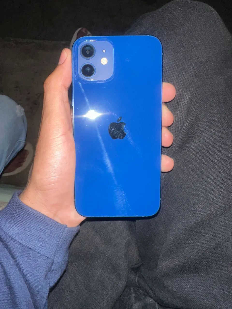 iphone 12 ,nao tem caixa ,sem pergunta besta celular e de procedência!!! - Foto 2