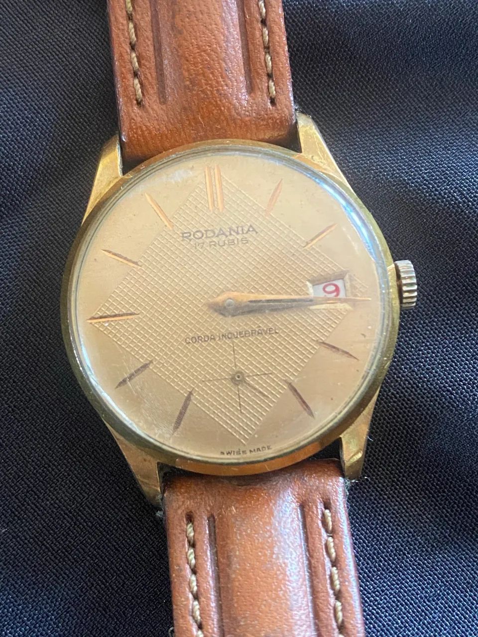Relógio Rodania Swiss Made Vintage