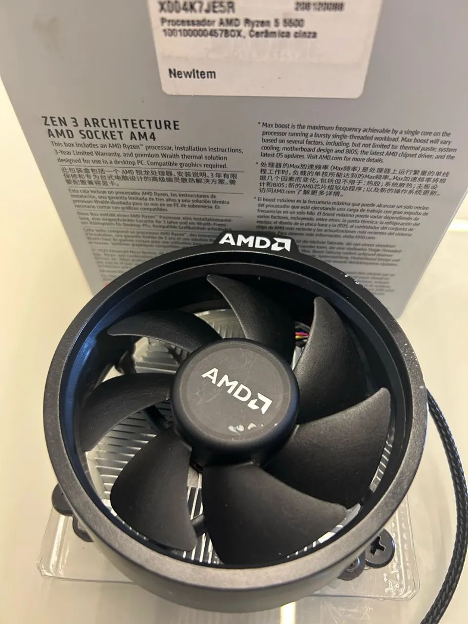 Processador AMD Ryzen 5 5500 - Foto 2