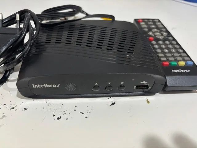 Conversor de Tv digital Intelbrás , Mod 636, com gravação e controle