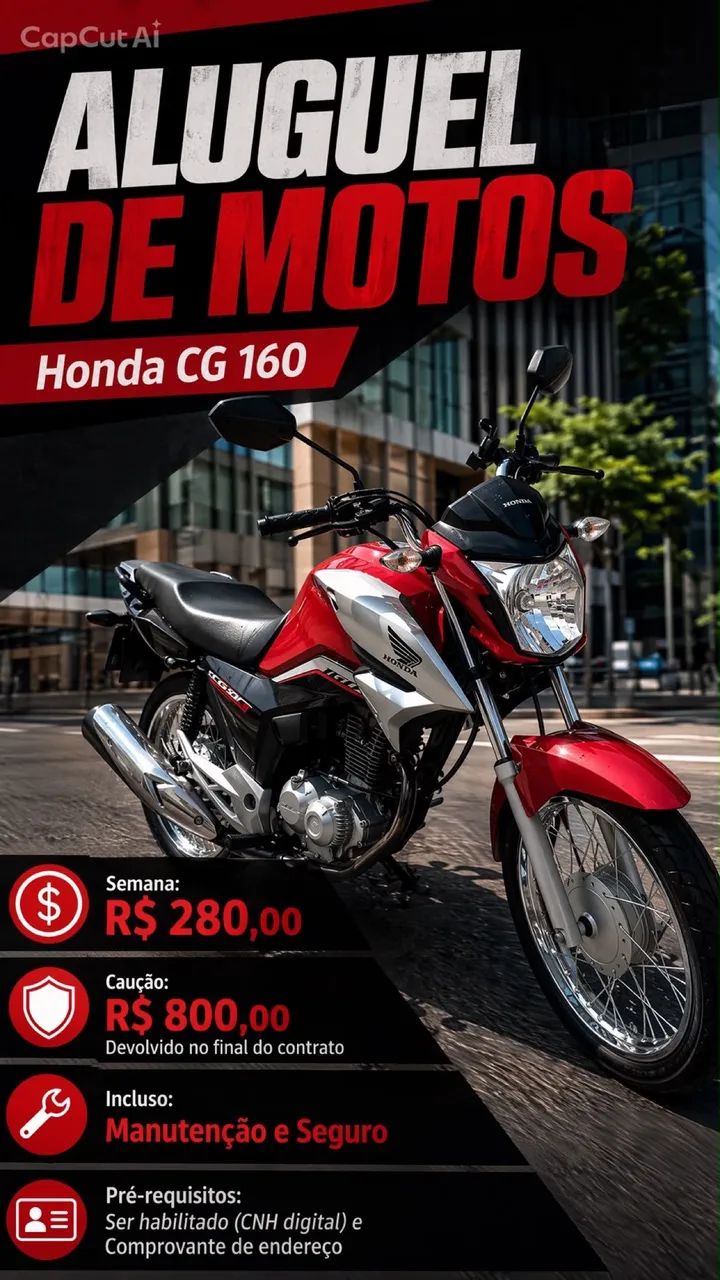 Alugo 160 (280 a semana)