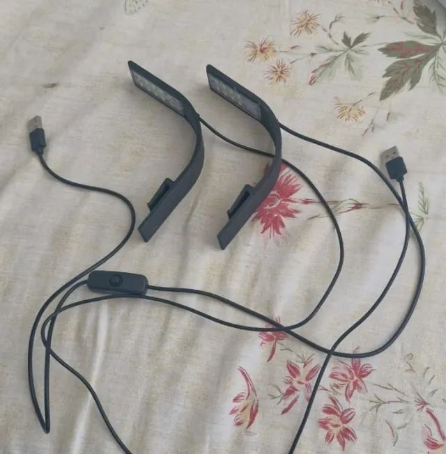 Lâmpada clipe USB par