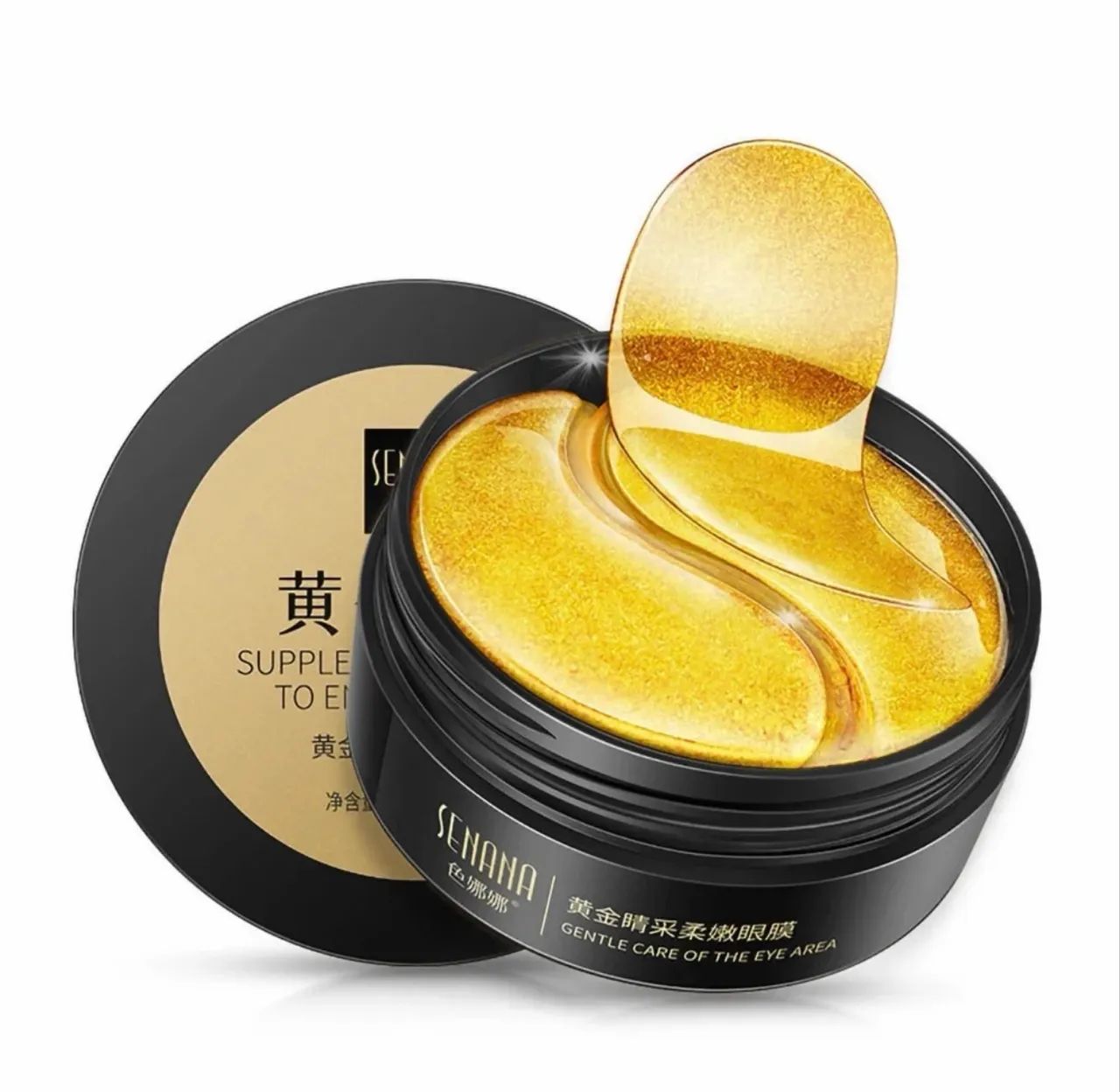 máscara de olhos 24k gold com ácido hialurônico