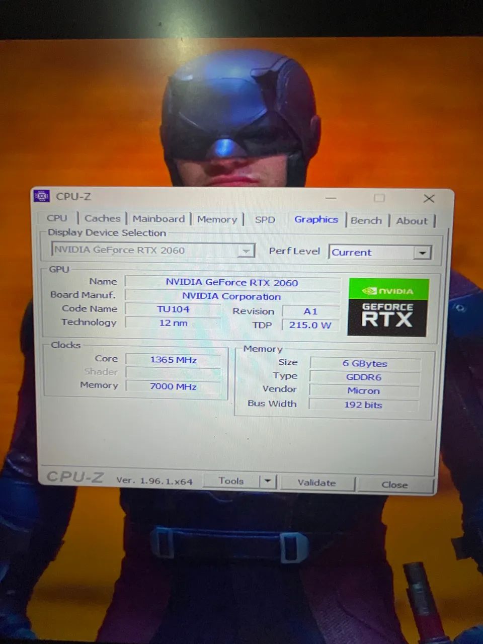 GeForce RTX 2060 6GB 192 bits - Foto 2