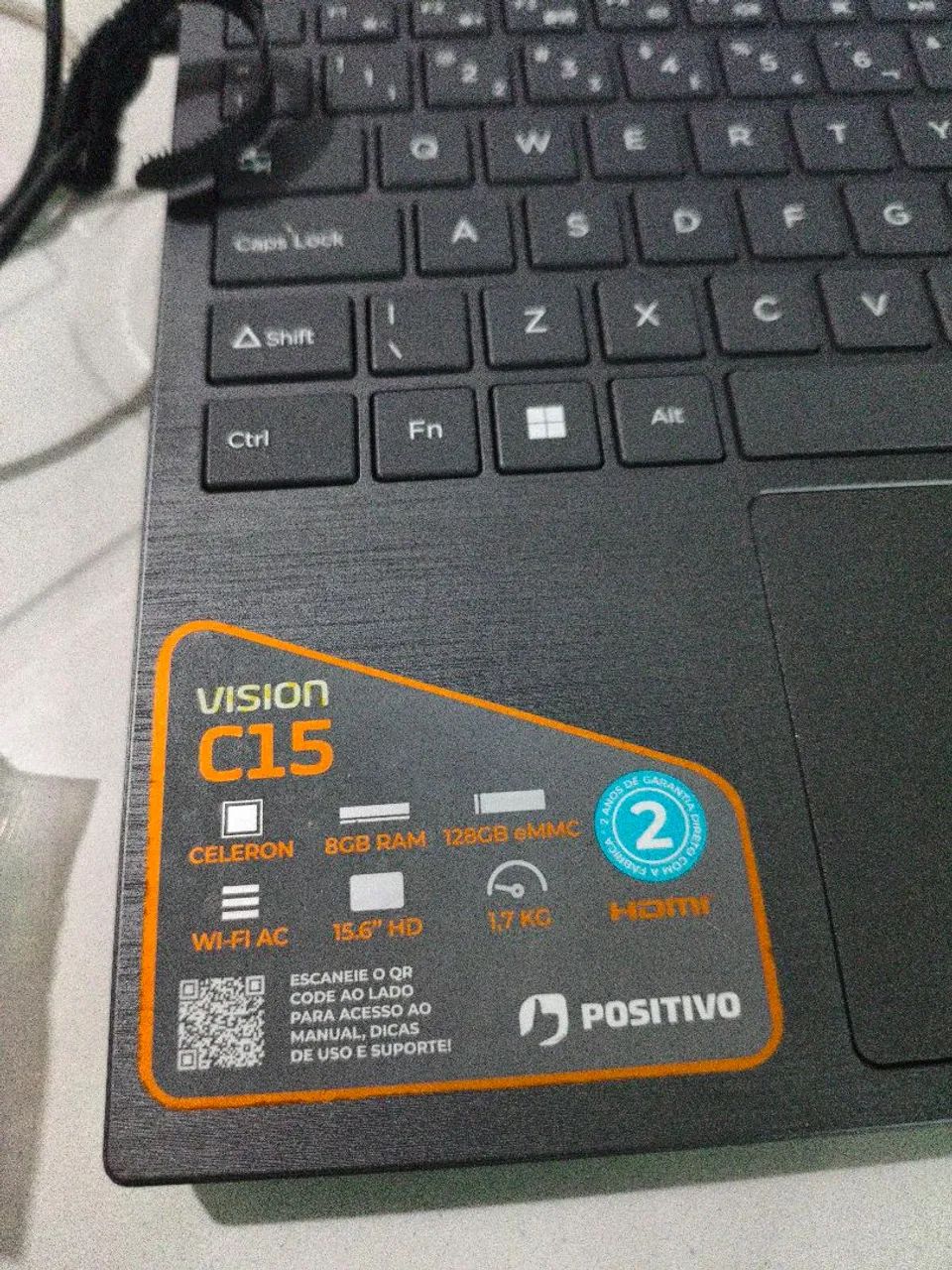 Note semi novo 8 ram 128ssd 15 polegadas  - Foto 3