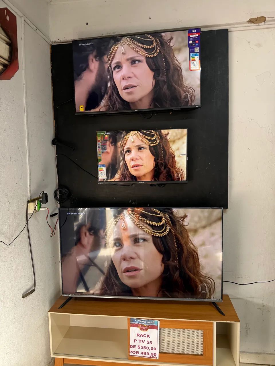 Tv 32,39,43 e 55 smart nova na caixa combino entrega e parcelo  - Foto 2