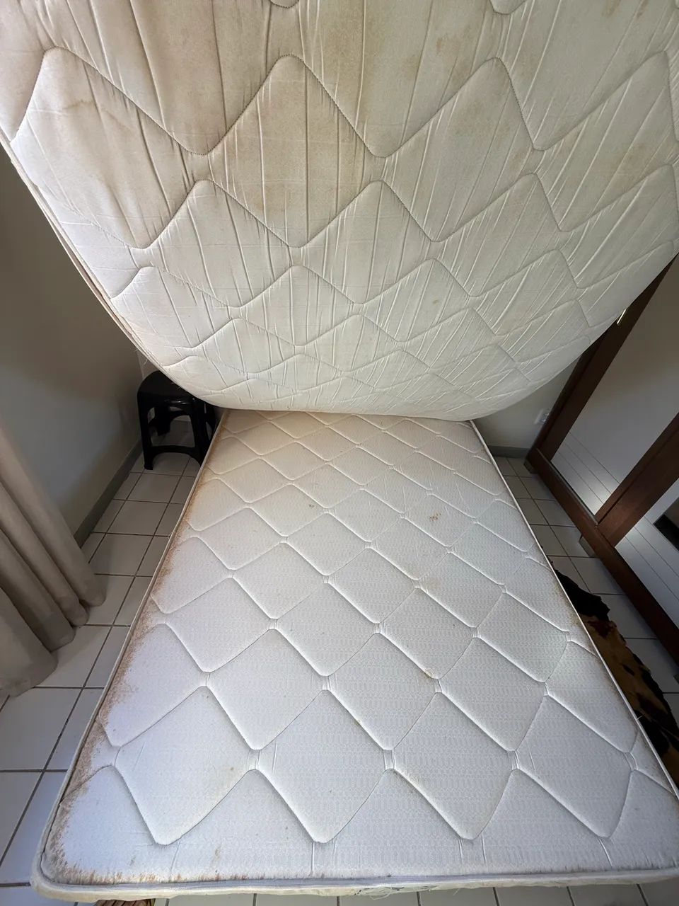Cama casal colchão + box - Foto 2