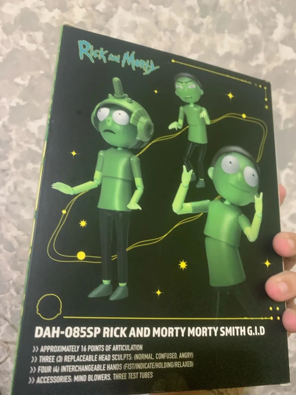 Beast kingdom Rick e Morty action figure  - Foto 3