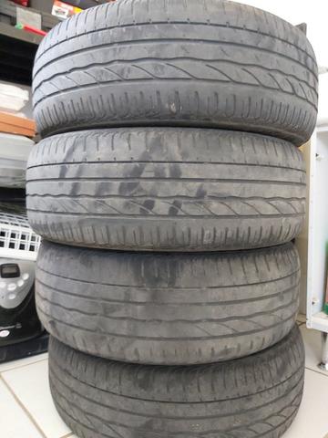 Pneu Bridgestone Turanza 185/55/16 Meia vida 4 unidades - Foto 5