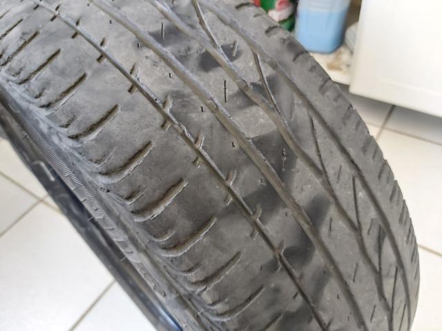 Pneu Bridgestone Turanza 185/55/16 Meia vida 4 unidades - Foto 2