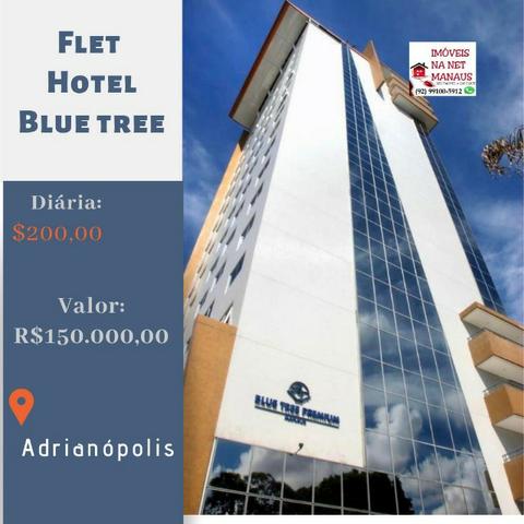 Flet Hotel Blue Tree 100% mobiliado