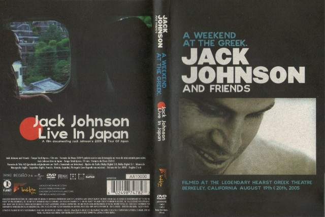 DVD Jack Johnson - A Weekend at the Greek (Original, Duplo e Raro) - Foto 2