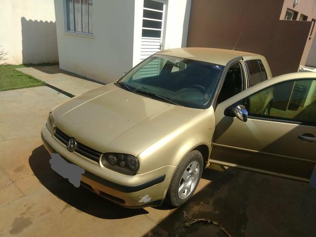 Golf 00/01 2.0 completo motor brasileiro banco de couro. - Foto 4