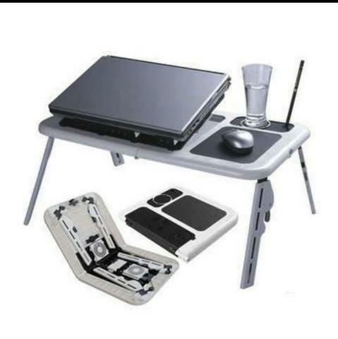 Mesa Dobrável Notebook 2 Cooler Mousepad Cabo USB