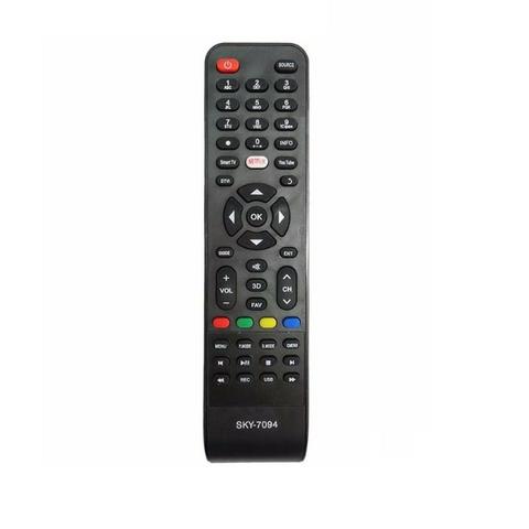 Controle Remoto Para Smart Tv Led Philco Teclas Netflix Dtvi