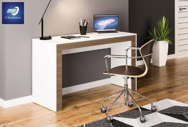 Mesa de Escritório com 1,20m #FreteGRÁTIS* #Garantia #Lacrado - Foto 3