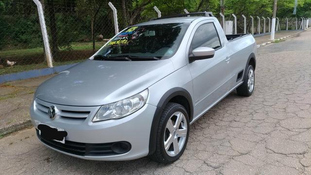 Saveiro Trend 1.6 2013 completa+air bag/abs - Foto 2