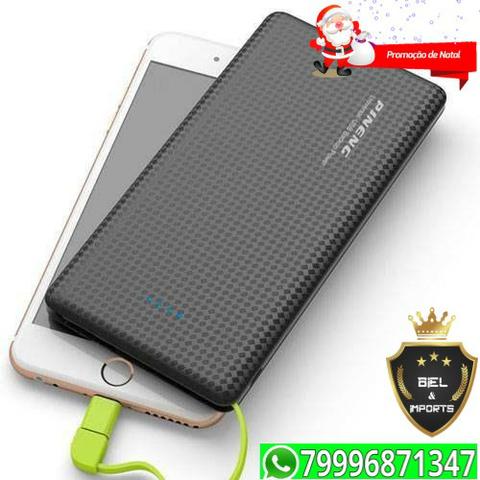Carregador Pineng Portátil Power Bank 10000mAh Promoçao