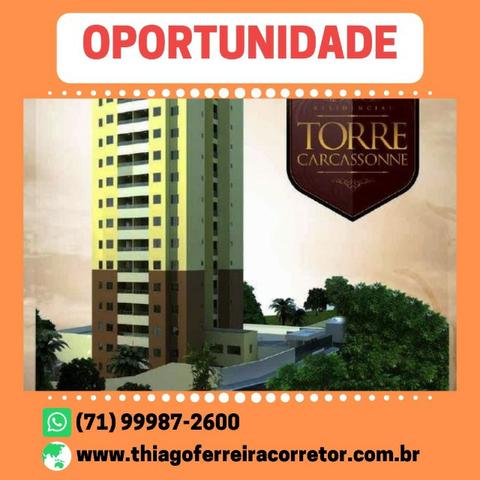 Excepcional Torre Carcassone, 2 Quartos com suíte, em 54m² no Iguatemi - Foto 2