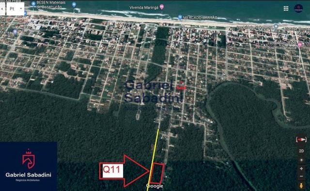 Terreno à venda, 390 m² por R$ 3.800,00 - Rainha do Mar - Itapoá/SC - Foto 3