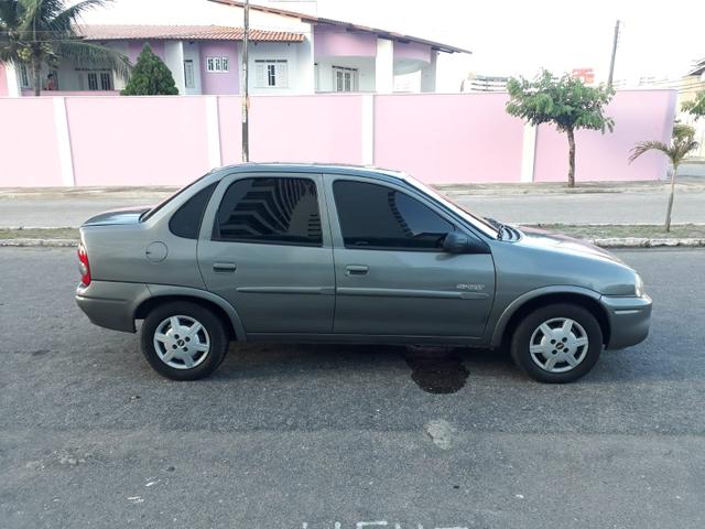 Corsa Sedan Spirit com ar condicionado e direção hidráulica, revisado, conservado - Foto 10