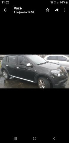 Sandero Stepway preto 1.6 8 válvulas ano 2013 - Foto 4