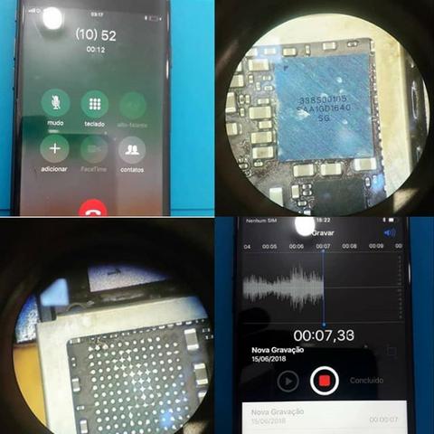 Reparo iPhone 7/7Plus Sem Áudio - Foto 3