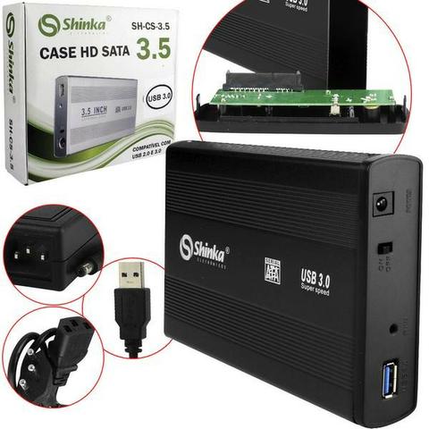 Case Gaveta 3.5 Externa Hd Sata Desktop Pc Knup - Foto 4