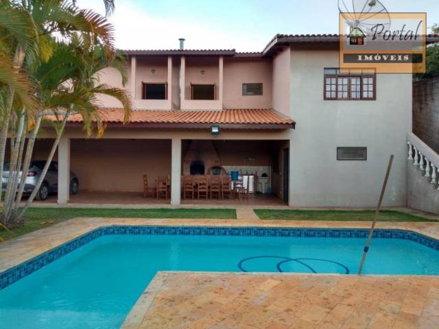 Chácara com 2 dormitórios para alugar, 250 m² por R$ 2.600/mês - Gramado Santa Rita - Camp