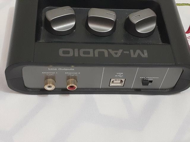 Vendo placa m-audio