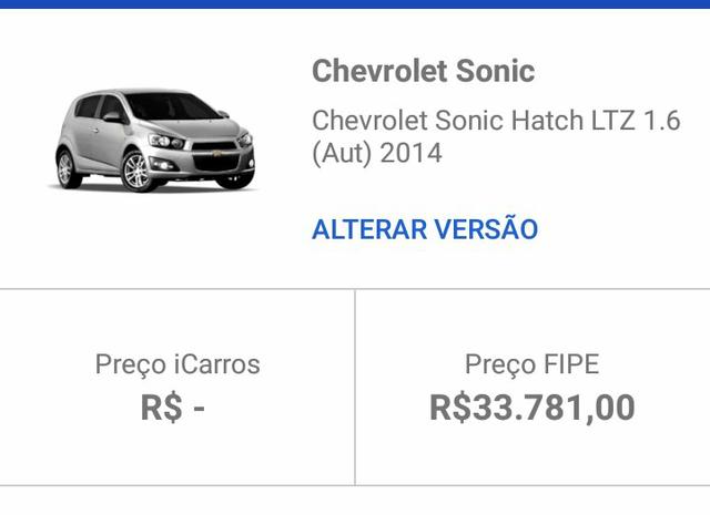Sonic LTZ 1.6 -SUPER COMPLETO