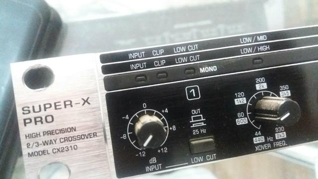 Equalizador crossover behringer - Foto 4