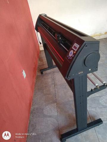 Vendo ou troco plotter de cortar adesivo multifuncional muito nova - Foto 5