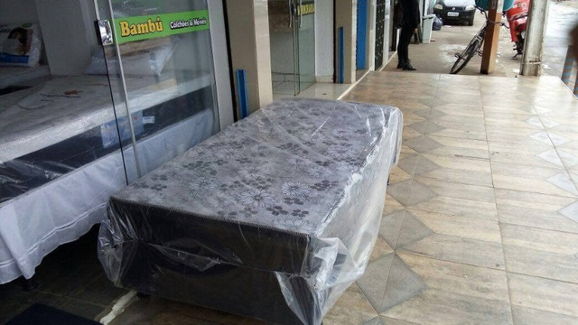 Cama Box Solteiro Direto Da Fábrica