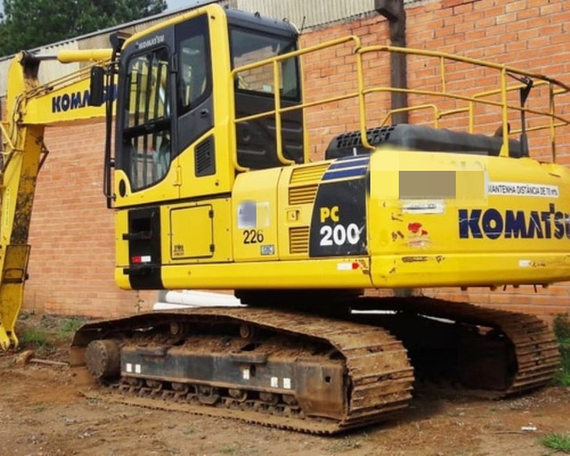 Escavadeira pc200 kamatsu - Foto 6