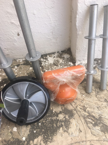 Melhor preço ! Barras / Caneleiras / Step / Tudo pra treinar em casa - Foto 6