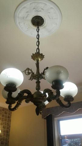 Lustre e luminárias de bronze - Foto 3
