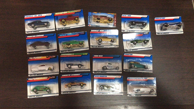 Carrinhos hot wheels antigos