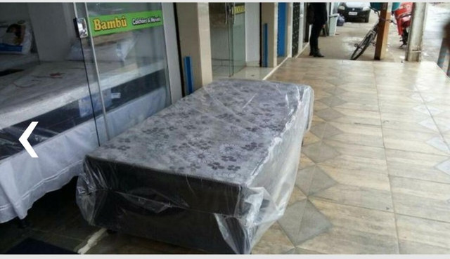 Cama box solteiro novo da fabrica