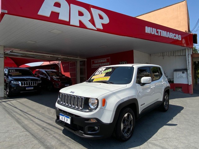 JEEP RENEGADE SPORT 1.8 FLEX 2016 BRANCA AUTOMATICA