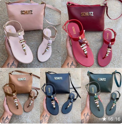 Conjunto sandália e bolsa Schutz - Roupas e calçados - Boa Viagem, Recife  1011102732 | OLX