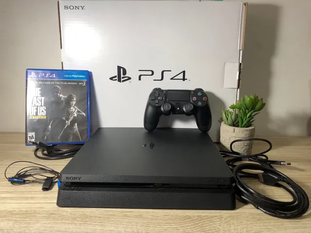 Ps4 Fat 2tb Usado + Dois Jogos Físicos Garantia E Nf