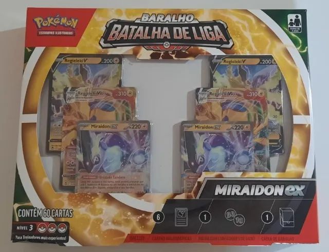 Carta Pokémon - Miraidon ex Matosinhos E Leça Da Palmeira • OLX Portugal