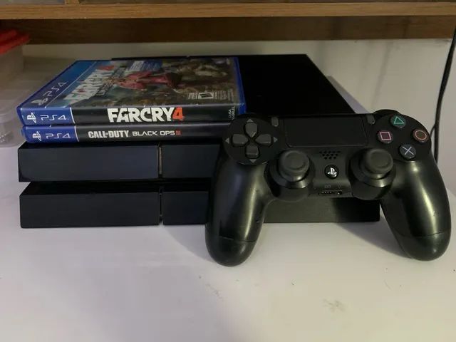 PS4 completo C/ 20 jogos - Videogames - Jardim Santo Onofre, Jaú 1254088149