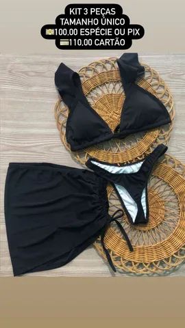 Kit 3 peças biquíni  - Foto 2
