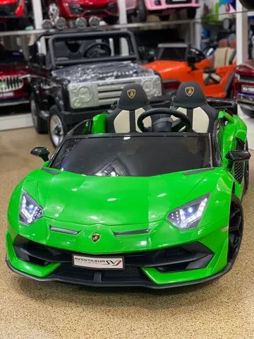 Carrinho Elétrico Lamborghini 24V com DVD Player