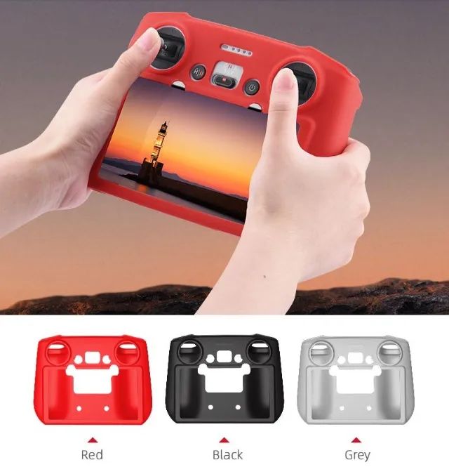 Dji Case Controle Dji Rc Mini 3 Pro Capa Silicone Proteção Drone Arduino Automaç COD-CP717
