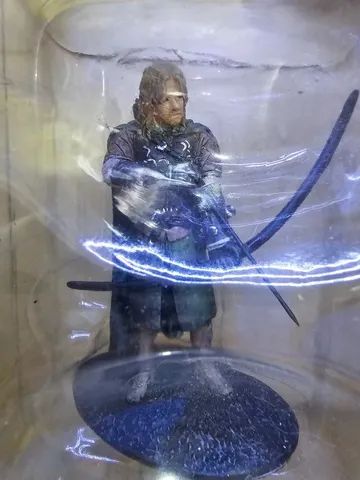 Miniatura Faramir 7 Senhor dos Aneis Eaglemoss na caixa com revista - Foto 2